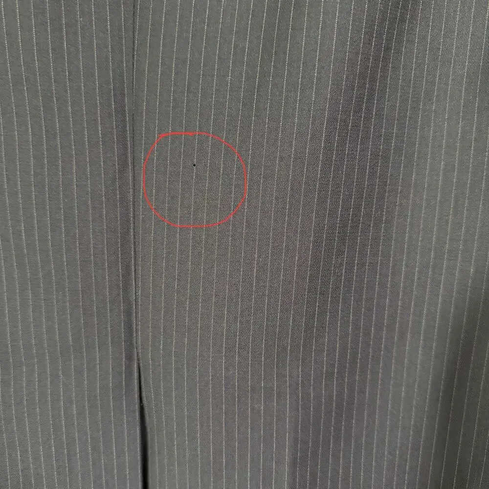 Hart Schaffner&Marx Men's Wool Pinstriped 2Piece Suit Set Size 44R PantsWaist 38